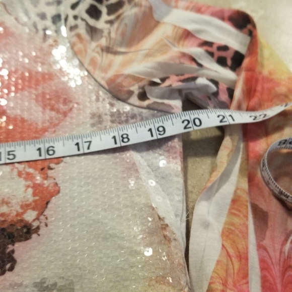Super Trendy Sequined Animal Print Top by Style & Co. - Picture 10 of 13